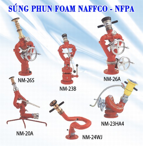 Súng phun Foam NAFFCO-NFPA - Công Ty TNHH Hàng Hải & Xuất Nhập Khẩu Biển Việt